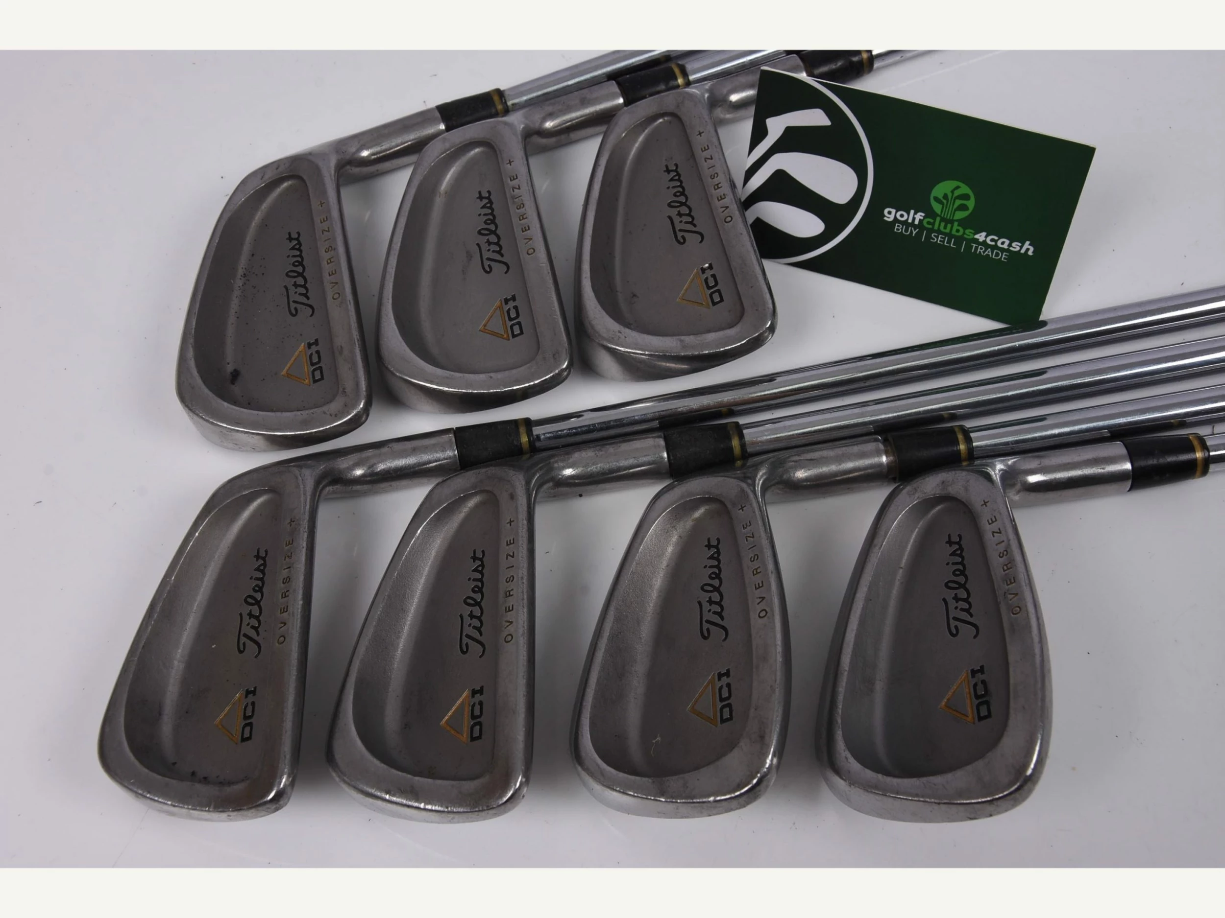 Titleist DCI Oversize+ Irons / 3-9 / Regular Flex Titliest Tri-Spec Shafts 3 Titleist DCI Oversize+ Irons / 3-9 / Regular Flex Titliest Tri-Spec Shafts - Image 2