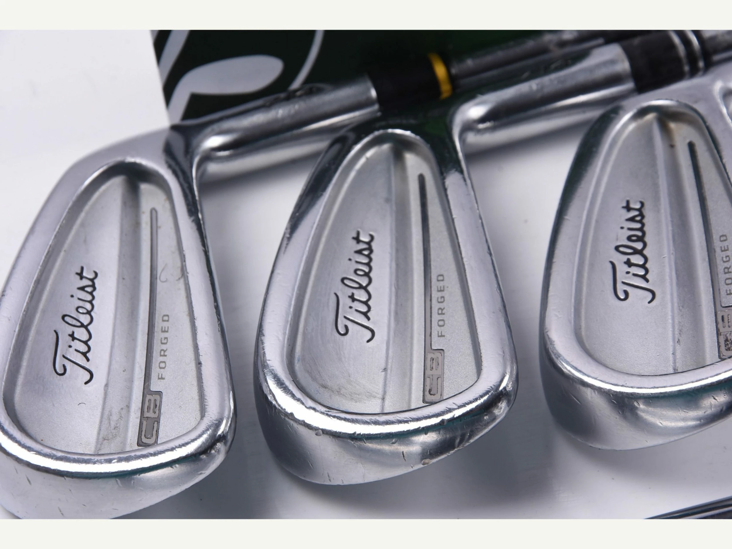 Titleist 714 CB Irons / 4-PW / Stiff Flex KBS Tour 120 Shafts 3 Titleist 714 CB Irons / 4-PW / Stiff Flex KBS Tour 120 Shafts