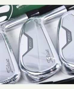 Titleist T200 2021 Irons / 4-PW / Stiff Flex Tensei AV Red AM(2) Shafts