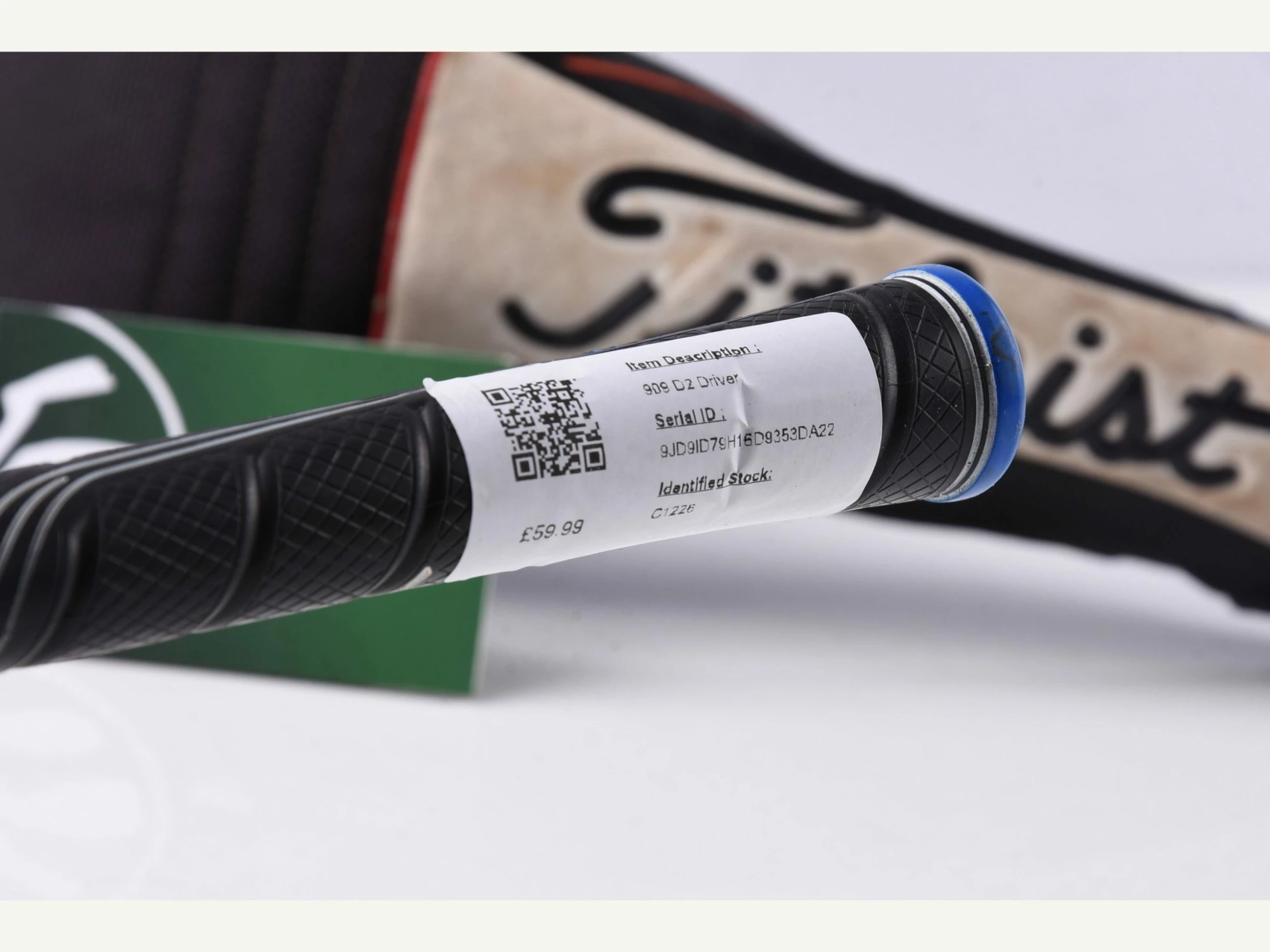 Titleist 909 D2 Driver / 9.5 Degree / Stiff Flex Aldila Voodoo Shaft 9 Titleist 909 D2 Driver / 9.5 Degree / Stiff Flex Aldila Voodoo Shaft - Image 7