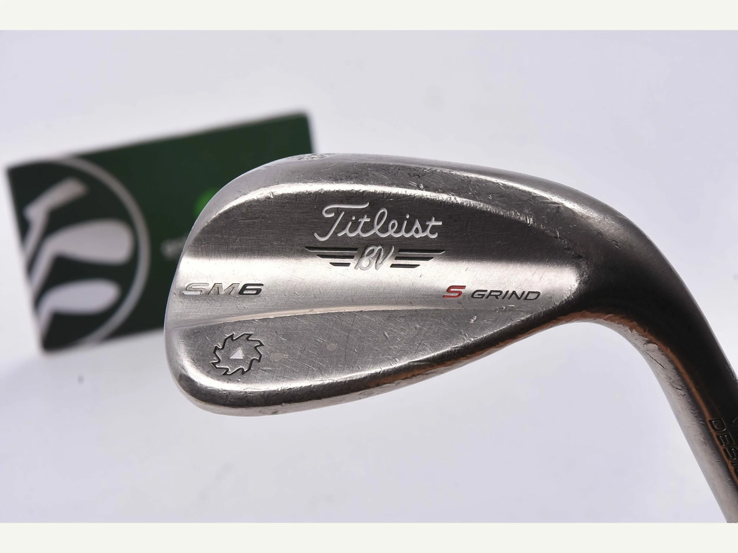 Titleist Vokey SM6 Lob Wedge / 58 Degree / Stiff Flex Amt Tour White S300 Shaft 3 Titleist Vokey SM6 Lob Wedge / 58 Degree / Stiff Flex Amt Tour White S300 Shaft