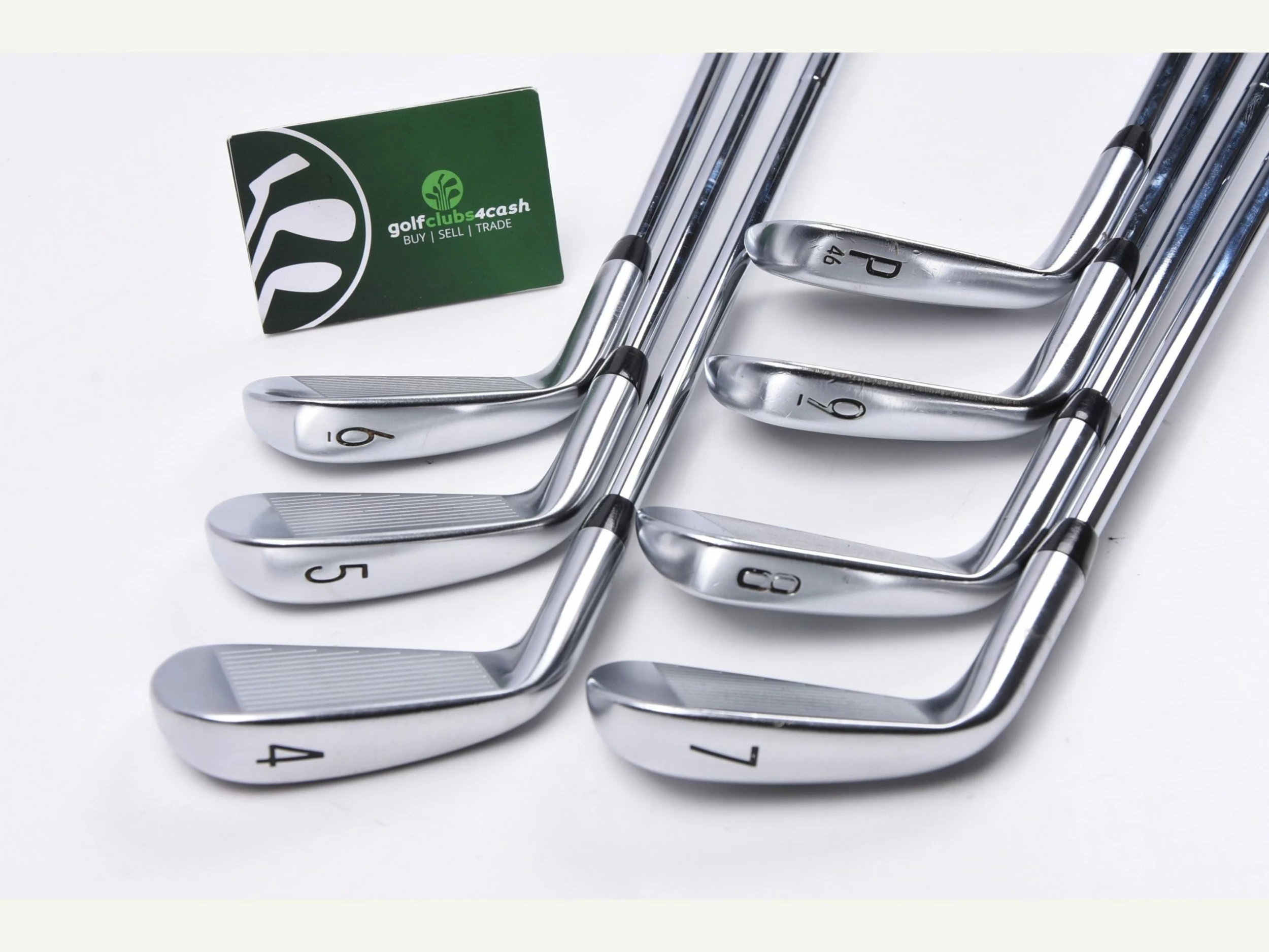 Titleist T100 2021 Irons / 4-PW / Stiff Flex AMT Tour White S300 Shafts 6 Titleist T100 2021 Irons / 4-PW / Stiff Flex AMT Tour White S300 Shafts - Image 4