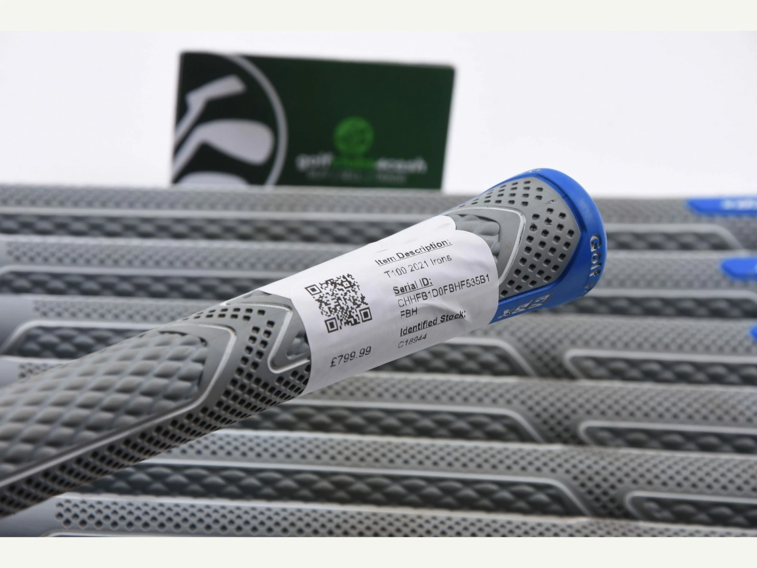 Titleist T100 2021 Irons / 4-PW / Stiff Flex AMT Tour White S300 Shafts 8 Titleist T100 2021 Irons / 4-PW / Stiff Flex AMT Tour White S300 Shafts - Image 6