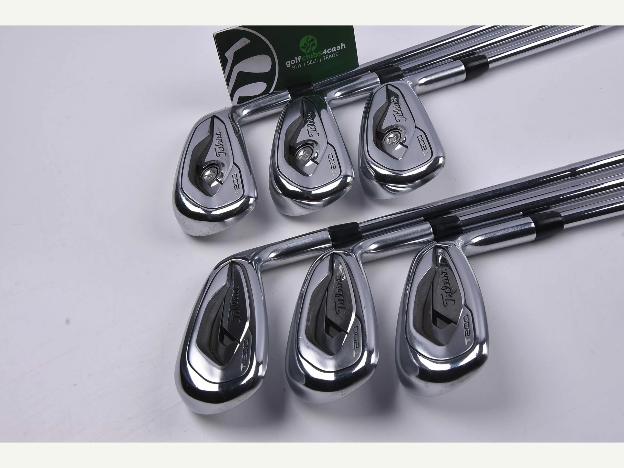 Titleist T200 2019 Irons / 5-PW / X-Flex True Temper AMT White X100 Shafts 4 Titleist T200 2019 Irons / 5-PW / X-Flex True Temper AMT White X100 Shafts - Image 2