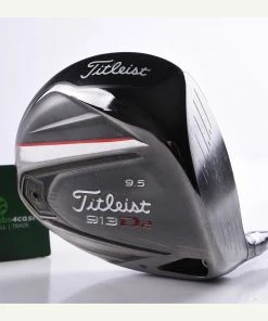 Titleist 913 D2 Driver / 9.5 Degree / Regular Flex Bassara Red 50 Shaft