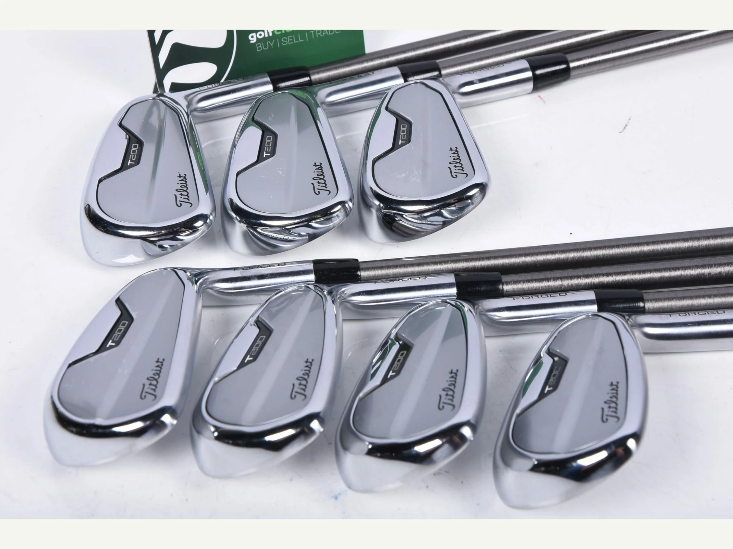 Titleist T200 2021 Irons / 4-PW / X-Flex AeroTech Steelfiber I110 Shafts 4 Titleist T200 2021 Irons / 4-PW / X-Flex AeroTech Steelfiber I110 Shafts - Image 2