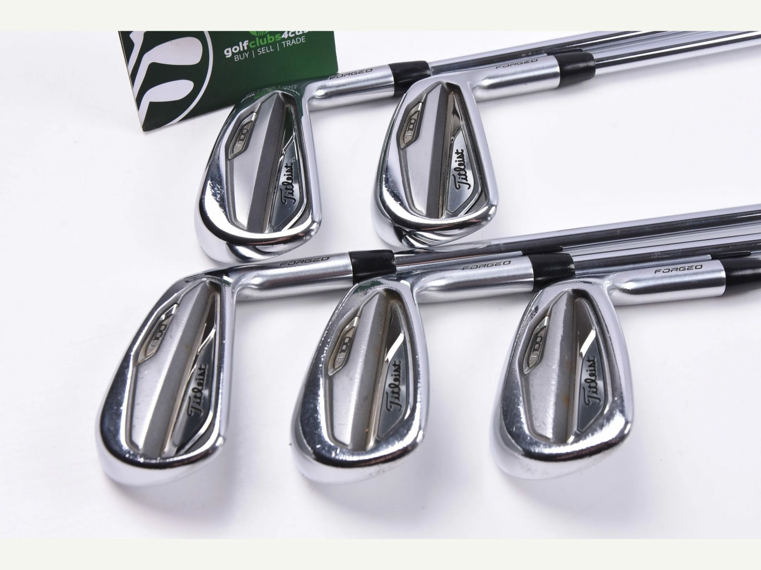 Titleist T100 2019 Irons / 5-9 / Regular Flex AMT Black R300 Shafts 4 Titleist T100 2019 Irons / 5-9 / Regular Flex AMT Black R300 Shafts - Image 2