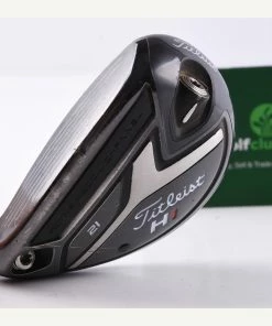 Left Hand Titleist 818H1 #3 Hybrid / 21 Degree / Regular Flex Hzrdus Smoke Black