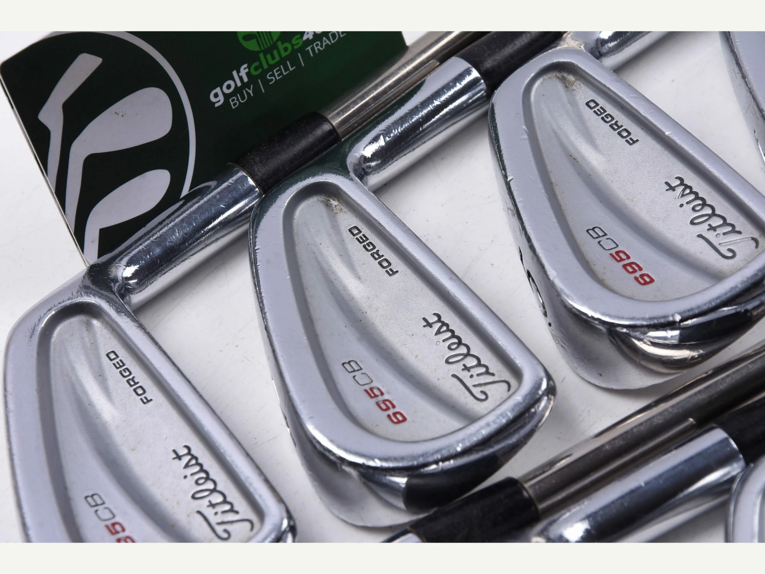 Titleist 695CB Irons / 3-PW / Regular Flex Steel Shafts 3 Titleist 695CB Irons / 3-PW / Regular Flex Steel Shafts