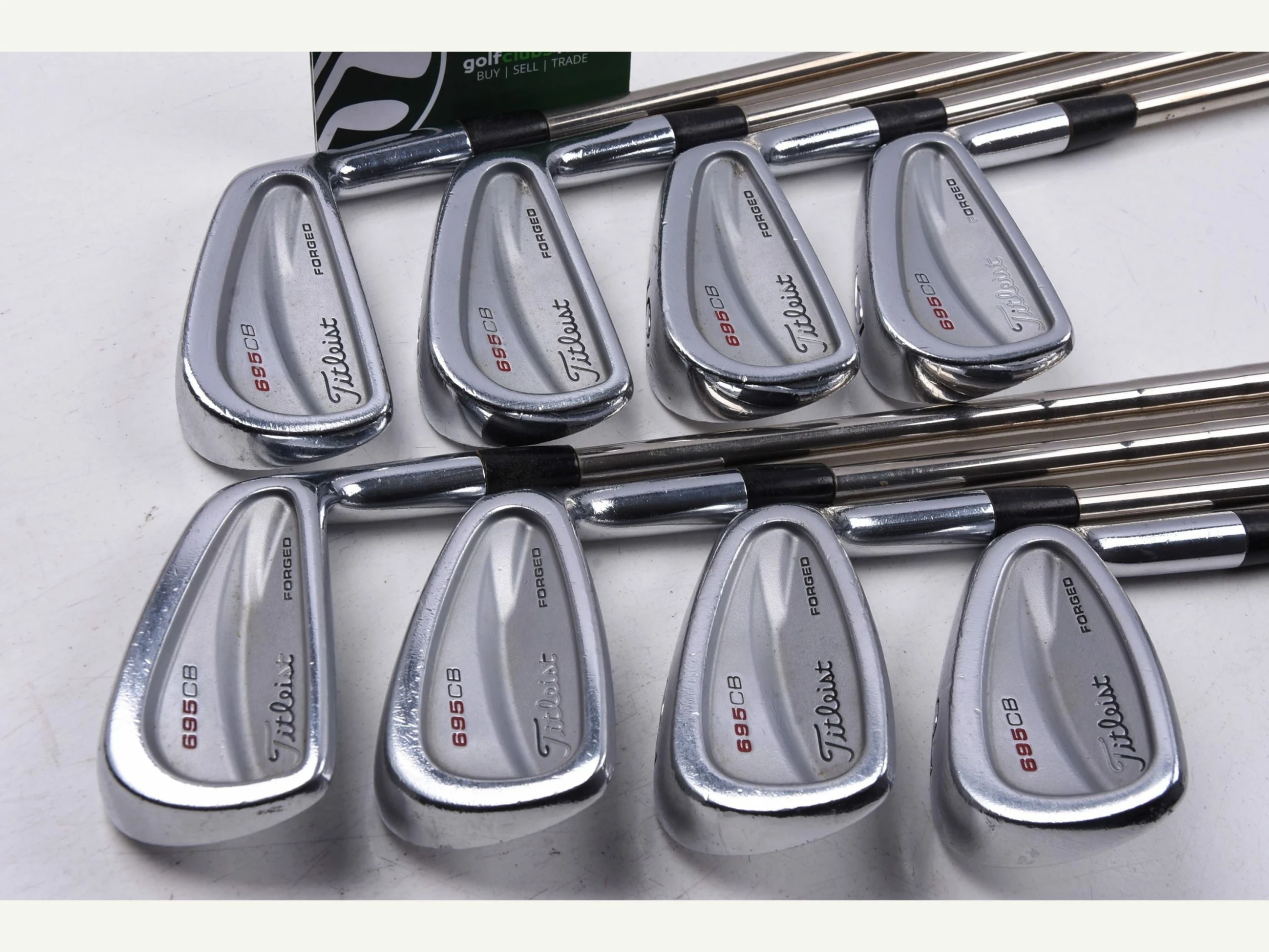 Titleist 695CB Irons / 3-PW / Regular Flex Steel Shafts 4 Titleist 695CB Irons / 3-PW / Regular Flex Steel Shafts - Image 2